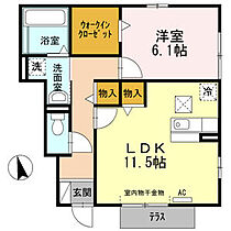 Dーroom K 101 ｜ 愛知県愛知郡東郷町大字春木字白土1-845（賃貸アパート1LDK・1階・48.65㎡） その2