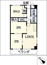 ルミエール日進II  ｜ 愛知県日進市栄1丁目（賃貸マンション3LDK・4階・58.00㎡） その2