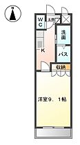 プロスペラーレ  ｜ 愛知県豊明市沓掛町金山（賃貸アパート1K・2階・31.02㎡） その2