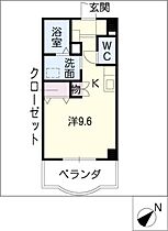 Ｐ．ＭII  ｜ 愛知県豊明市阿野町大代（賃貸マンション1R・1階・25.20㎡） その2