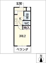 メルべーユゼンゴ  ｜ 愛知県豊明市前後町善江（賃貸マンション1K・4階・20.30㎡） その2