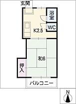 志水荘  ｜ 愛知県豊明市新栄町4丁目（賃貸アパート1K・2階・19.00㎡） その2