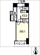 Ｄｉｏｓｔａｎｚａ  ｜ 愛知県大府市中央町3丁目（賃貸マンション1K・8階・35.17㎡） その2