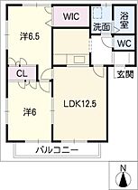 ピアチェーレ東山Ｂ棟  ｜ 愛知県大府市追分町5丁目（賃貸アパート2LDK・1階・55.06㎡） その2