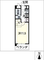 トーエン共和  ｜ 愛知県大府市共和町2丁目（賃貸マンション1R・2階・31.00㎡） その2