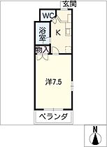 サンハイツ賢球  ｜ 愛知県豊田市貝津町細池（賃貸マンション1K・1階・22.32㎡） その2