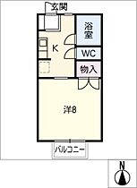 ベルコートII  ｜ 愛知県みよし市三好町中島（賃貸アパート1K・1階・26.78㎡） その2