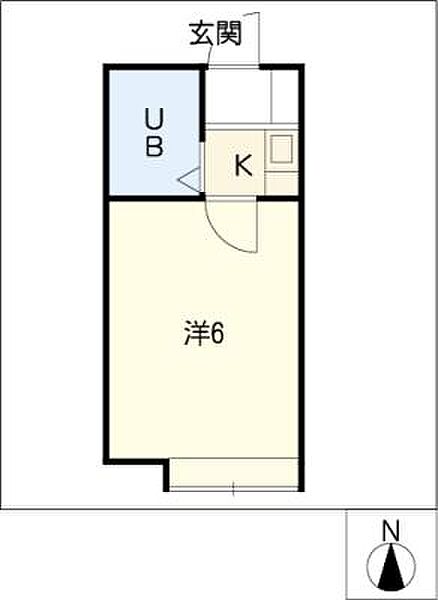 コスモフジチカ9 ｜愛知県豊田市豊栄町4丁目(賃貸アパート1K・2階・14.58㎡)の写真 その2