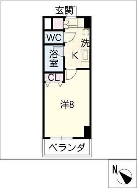 アペゼマルハチ ｜愛知県豊田市御幸本町3丁目(賃貸マンション1K・3階・24.88㎡)の写真 その2