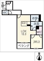 アズール  ｜ 愛知県豊田市神田町1丁目（賃貸マンション1LDK・3階・48.76㎡） その1