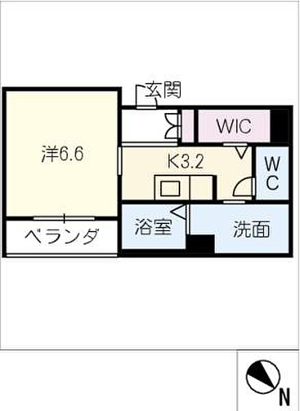 フォレナ堀切 ｜愛知県知立市堀切2丁目(賃貸マンション1K・2階・29.30㎡)の写真 その2