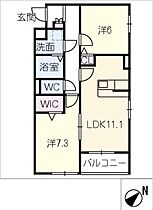 仮）Ｋ様マンションII  ｜ 愛知県刈谷市今川町山ノ神（賃貸アパート2LDK・2階・57.39㎡） その2