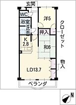 Ｐａｒｋ　Ａｖｅｎｕｅ  ｜ 愛知県刈谷市築地町1丁目（賃貸マンション2LDK・3階・58.32㎡） その2