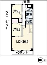 Ｃ2　ＳＱＵＡＲＥ  ｜ 愛知県刈谷市西境町前山（賃貸マンション2LDK・3階・62.64㎡） その2