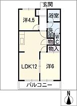 ボヌール末広  ｜ 愛知県刈谷市末広町3丁目（賃貸マンション2LDK・1階・48.60㎡） その2