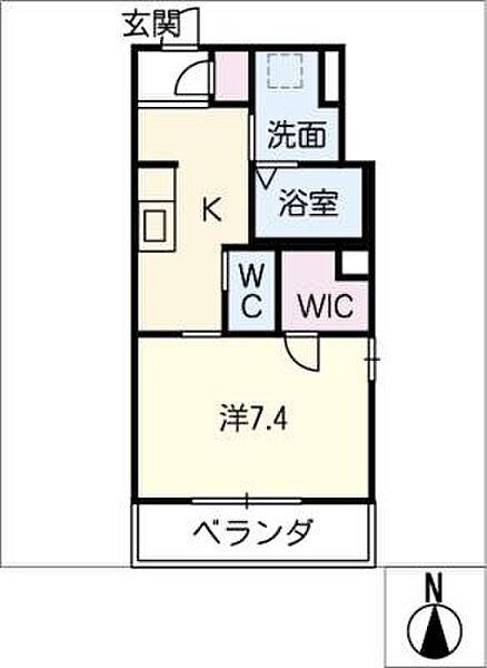 パレッテβ ｜愛知県安城市東栄町1丁目(賃貸マンション1K・2階・31.96㎡)の写真 その2