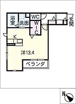 エスタリオ令和  ｜ 愛知県安城市昭和町（賃貸アパート1R・2階・35.65㎡） その2