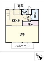 メゾンエクセル  ｜ 愛知県安城市緑町1丁目（賃貸アパート1DK・2階・30.90㎡） その2