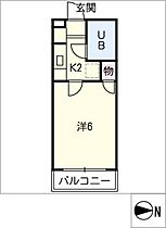 エレガンスＳＡＷＡＤＡ  ｜ 愛知県岡崎市竜美南4丁目（賃貸アパート1K・1階・17.48㎡） その2