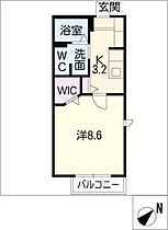 ファーシル　ヒロ  ｜ 愛知県岡崎市北本郷町字下寄（賃貸アパート1K・1階・28.21㎡） その2