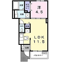 アスフォート細川　Ａ 105 ｜ 愛知県岡崎市細川町字岩御堂33番地1（賃貸アパート1LDK・1階・37.00㎡） その2