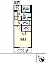 Ｇｒｅｅｎａｇｅ  ｜ 愛知県岡崎市中園町字六反（賃貸マンション1K・1階・31.13㎡） その2