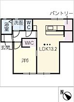 ミレ　フォーレス  ｜ 愛知県額田郡幸田町大字大草字三ツ石（賃貸アパート1LDK・2階・48.25㎡） その2