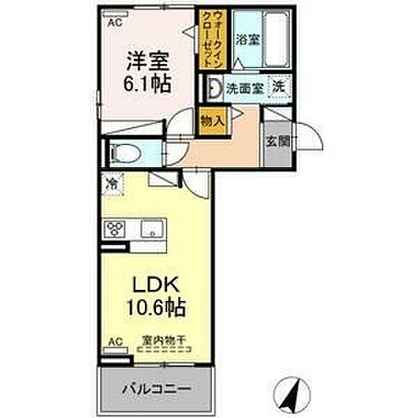 ミエル　ノール 203｜愛知県豊川市蔵子1丁目(賃貸アパート1LDK・2階・42.93㎡)の写真 その24