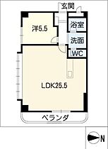 ライフ21ＳＵＷＡ  ｜ 愛知県豊川市諏訪1丁目（賃貸マンション1LDK・4階・58.00㎡） その2