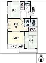 サンアイコートＡ棟  ｜ 愛知県豊橋市三ツ相町（賃貸マンション3DK・3階・56.70㎡） その2