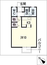 セジュール北島　Ｂ  ｜ 愛知県豊橋市北島町字北島（賃貸アパート1R・1階・33.60㎡） その2