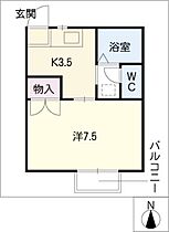 エルム21  ｜ 愛知県豊橋市牧野町（賃貸アパート1K・2階・24.80㎡） その2