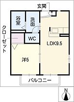 ルミエール山田  ｜ 愛知県豊橋市山田一番町（賃貸アパート1LDK・2階・33.33㎡） その2