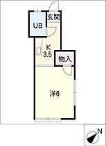 パナハイツ中央牧野  ｜ 愛知県豊橋市牧野町（賃貸アパート1K・1階・23.20㎡） その2