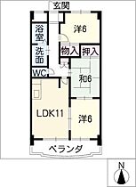 クレストパレス学園前  ｜ 愛知県豊橋市柱一番町（賃貸マンション3LDK・3階・65.52㎡） その2