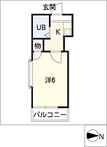 フェリシア東脇  ｜ 愛知県豊橋市東脇3丁目（賃貸アパート1K・2階・16.83㎡） その2