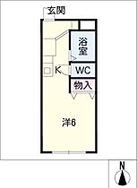 柱二番館  ｜ 愛知県豊橋市中橋良町（賃貸アパート1R・1階・18.48㎡） その2