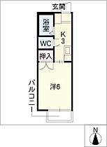 セジュール中町  ｜ 愛知県一宮市中町2丁目（賃貸アパート1K・2階・20.00㎡） その2