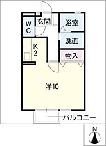 メゾン・ボナール  ｜ 愛知県一宮市末広1丁目（賃貸アパート1K・2階・33.00㎡） その2