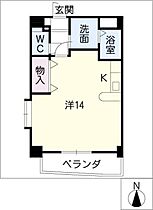 ｙａｒａｋｕIII  ｜ 愛知県一宮市栄4丁目（賃貸マンション1R・4階・36.00㎡） その2