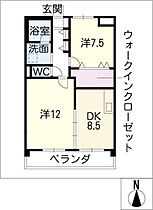 WAFFLE HILLS ROSE  ｜ 愛知県一宮市大和町馬引字横手（賃貸マンション2LDK・1階・66.00㎡） その2