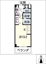 Ｌｉｅｔｏ　Ｎｏｄａ  ｜ 愛知県一宮市大和町馬引字郷東（賃貸マンション1R・5階・34.25㎡） その2