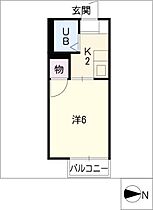 セジュール白山  ｜ 愛知県稲沢市正明寺2丁目（賃貸アパート1K・1階・17.74㎡） その2