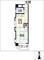 シティコザワ  ｜ 愛知県稲沢市小沢4丁目（賃貸マンション1DK・2階・22.01㎡） その2