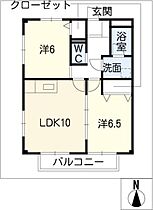 第5河国荘　Ａ棟  ｜ 愛知県岩倉市曽野町宮前（賃貸マンション2LDK・2階・52.17㎡） その2