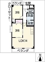 アゼリアガーデン　南館  ｜ 愛知県岩倉市大地町長田（賃貸マンション2LDK・3階・60.48㎡） その2