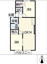 ベルノ桜道  ｜ 愛知県江南市赤童子町桜道（賃貸アパート2LDK・2階・55.72㎡） その2