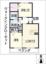 シェノワ12  ｜ 愛知県小牧市東4丁目（賃貸アパート2LDK・3階・58.00㎡） その2