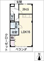 ローズヴィレッジ舟橋  ｜ 愛知県小牧市外堀2丁目（賃貸マンション1LDK・3階・49.50㎡） その2