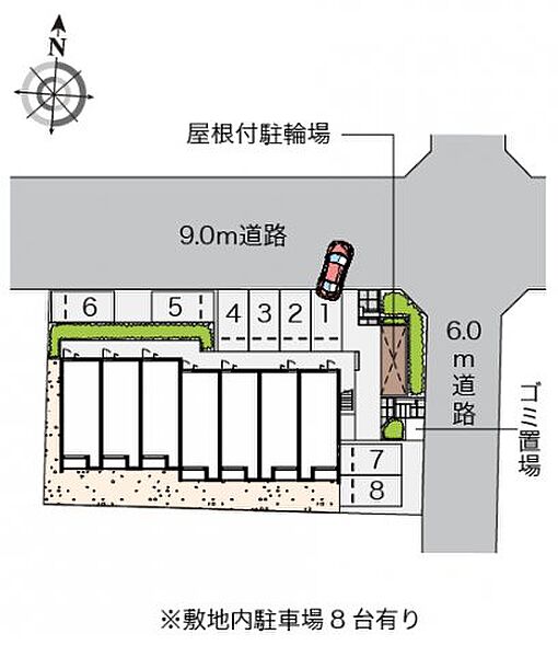 クレイノＭＩＲＡＩ 202｜愛知県春日井市庄名町(賃貸アパート1K・2階・25.89㎡)の写真 その3